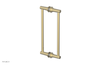 Phylrich Hex Modern 12" Double Sided Shower Pull 501-93-12