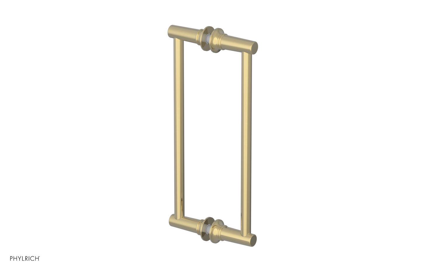 Phylrich Hex Modern 12" Double Sided Shower Pull 501-93-12