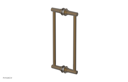 Phylrich Hex Modern 12" Double Sided Shower Pull 501-93-12