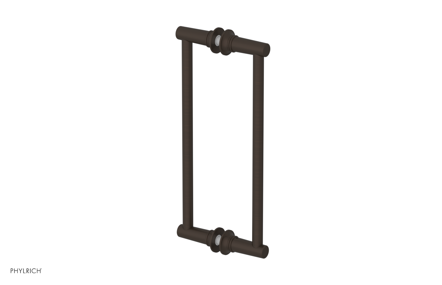Phylrich Hex Modern 12" Double Sided Shower Pull 501-93-12