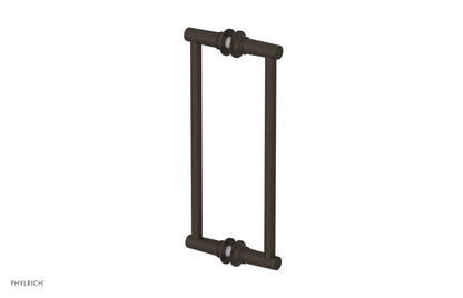 Phylrich Hex Modern 12" Double Sided Shower Pull 501-93-12