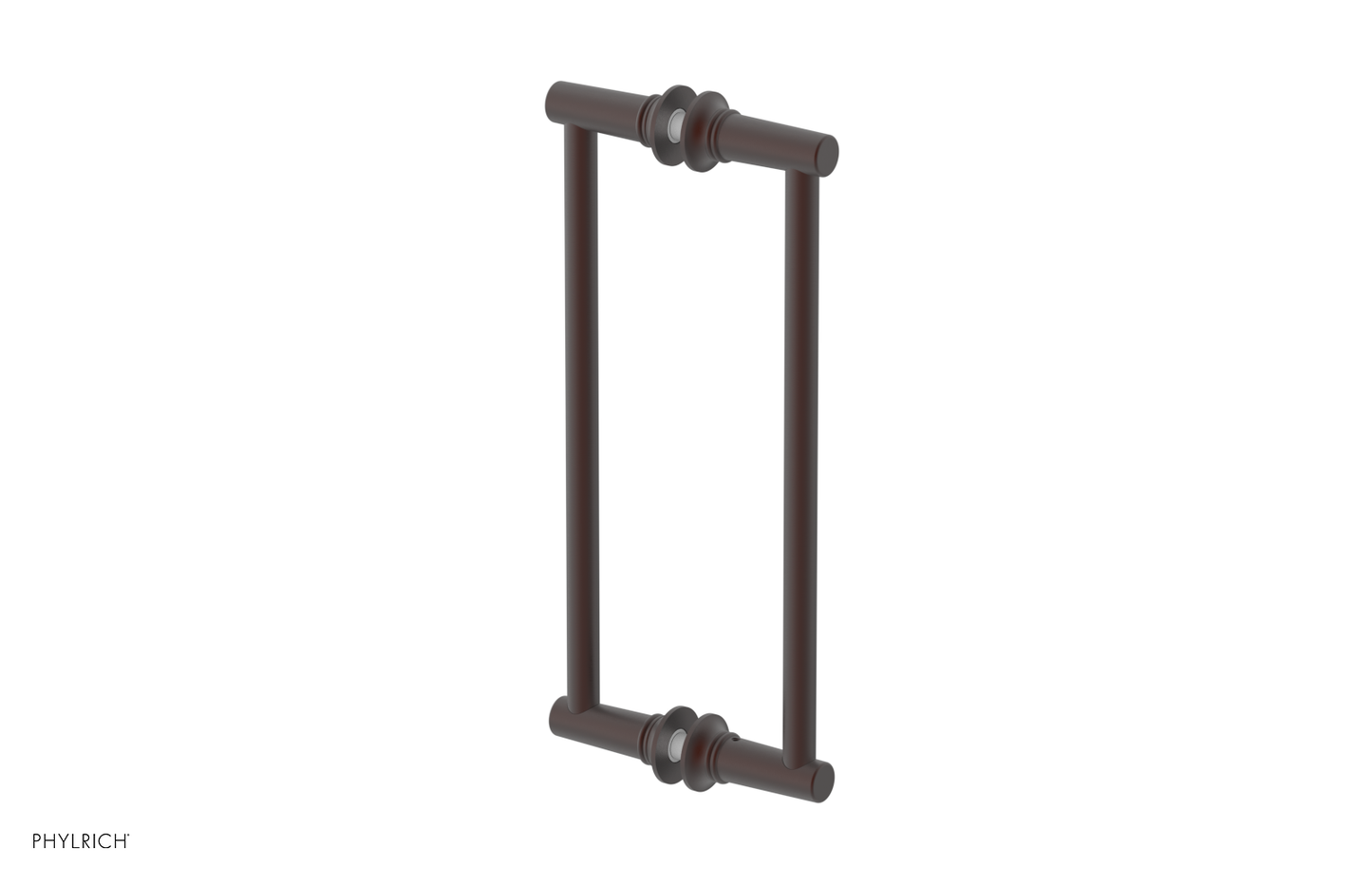 Phylrich Hex Modern 12" Double Sided Shower Pull 501-93-12