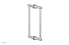 Phylrich Hex Modern 12" Double Sided Shower Pull 501-93-12