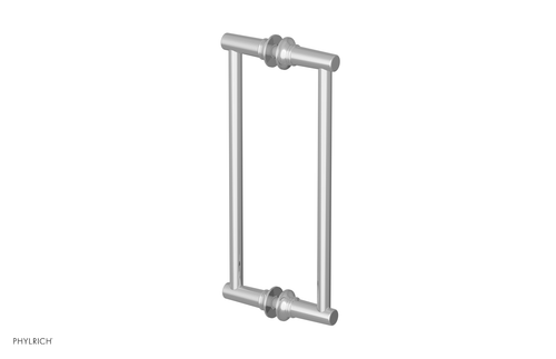 Phylrich Hex Modern 12" Double Sided Shower Pull 501-93-12