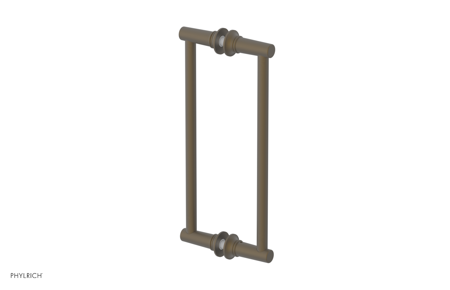 Phylrich Hex Modern 12" Double Sided Shower Pull 501-93-12