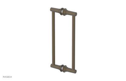 Phylrich Hex Modern 12" Double Sided Shower Pull 501-93-12