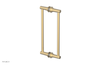Phylrich Hex Modern 12" Double Sided Shower Pull 501-93-12