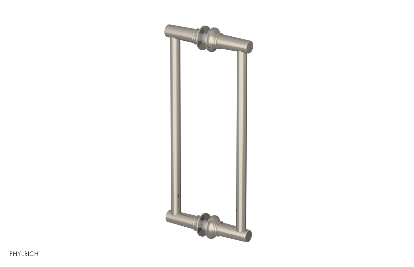 Phylrich Hex Modern 12" Double Sided Shower Pull 501-93-12
