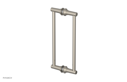 Phylrich Hex Modern 12" Double Sided Shower Pull 501-93-12