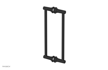 Phylrich Hex Modern 12" Double Sided Shower Pull 501-93-12