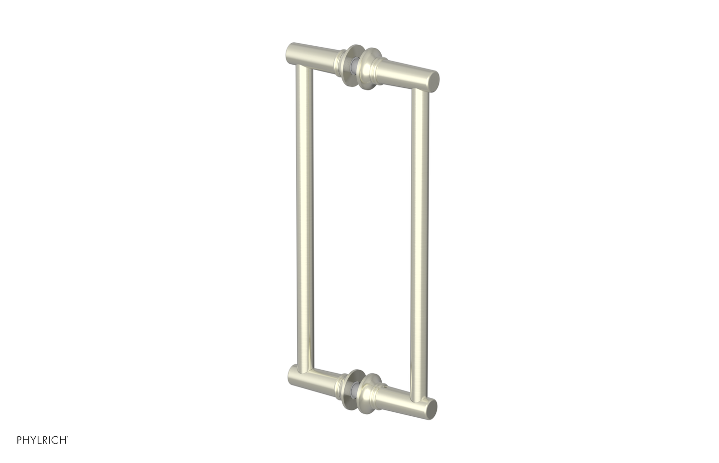 Phylrich Hex Modern 12" Double Sided Shower Pull 501-93-12