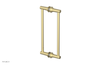 Phylrich Hex Modern 12" Double Sided Shower Pull 501-93-12