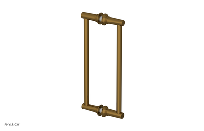 Phylrich Hex Modern 12" Double Sided Shower Pull 501-93-12