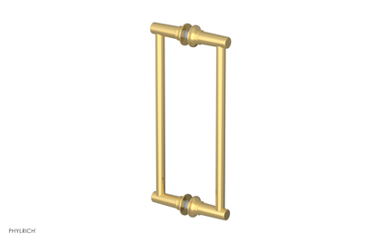 Phylrich Hex Modern 12" Double Sided Shower Pull 501-93-12
