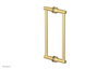 Phylrich Hex Modern 12" Double Sided Shower Pull 501-93-12
