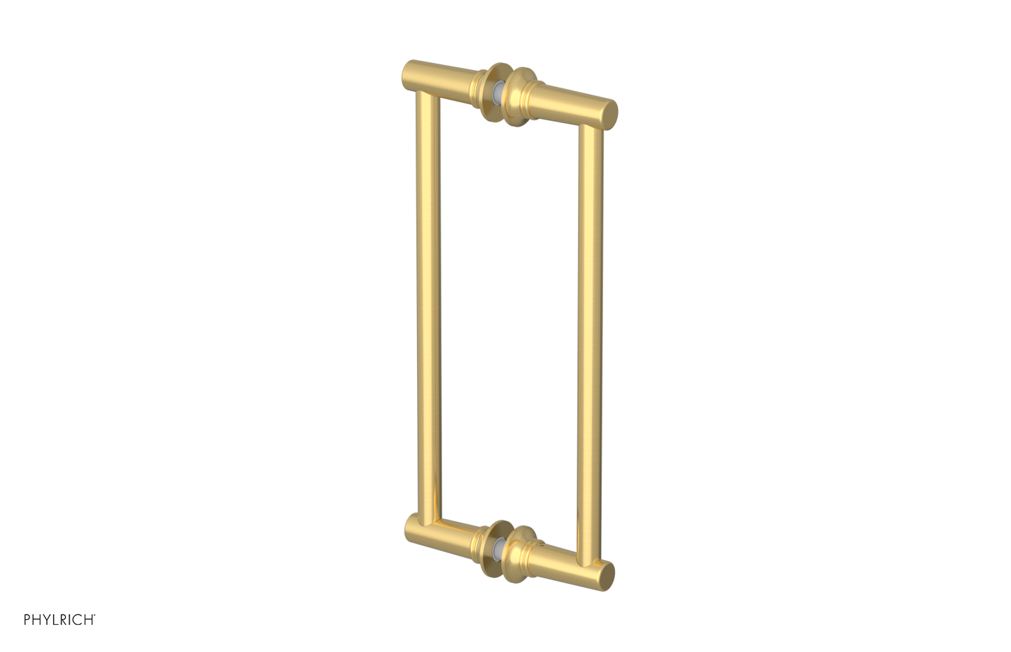 Phylrich Hex Modern 12" Double Sided Shower Pull 501-93-12
