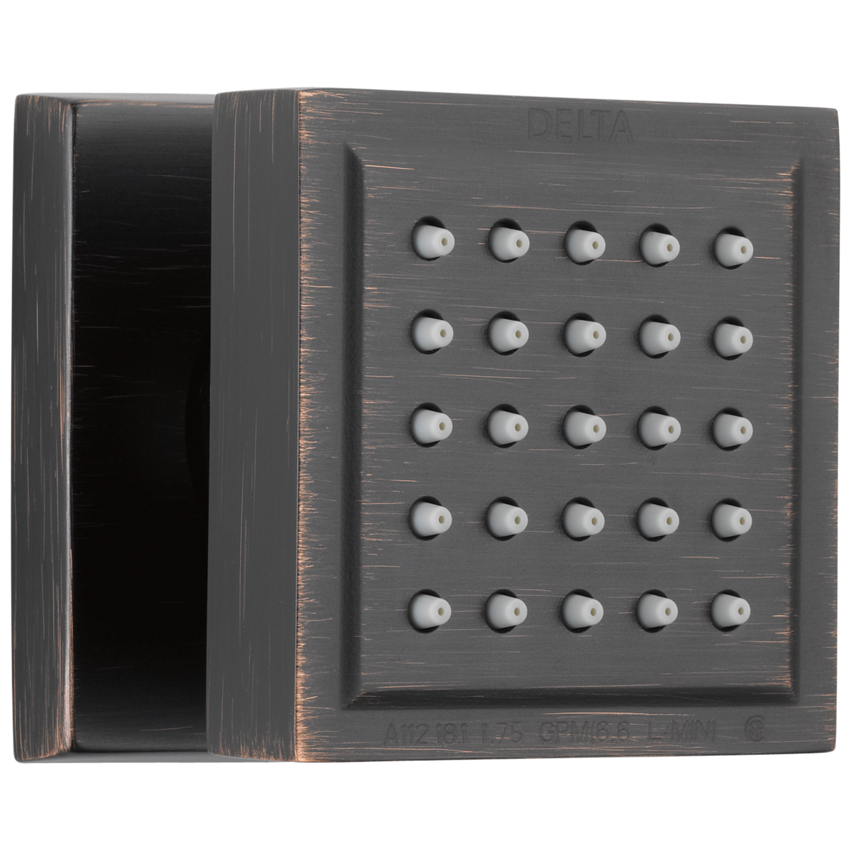 Delta Surface Mount Body In Lumicoat Shower Body Spray – With Body Jets