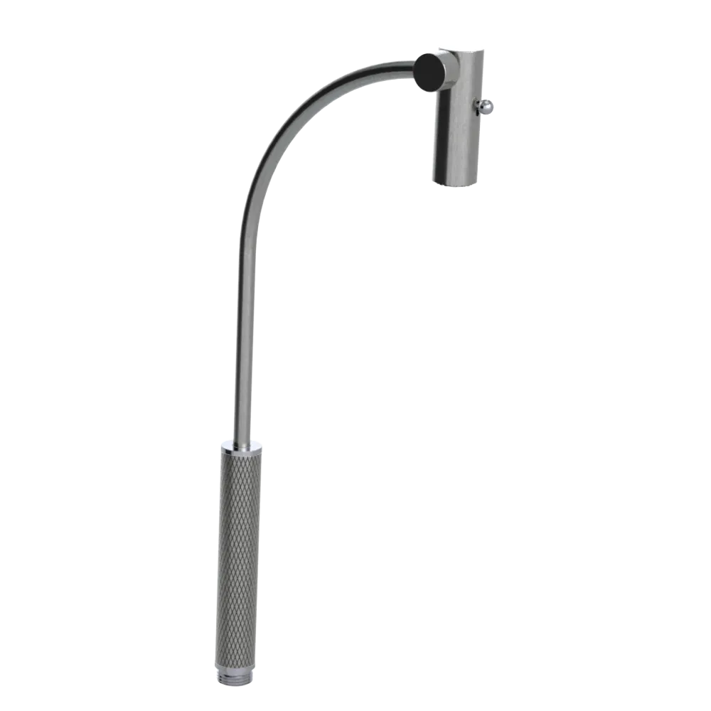 Rubinet Hand Held Shower Bidet Only Satin Nickel