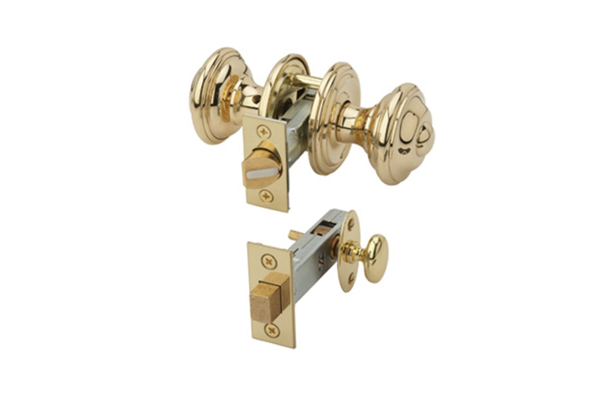 TRADITIONAL Door Knob w/ Privacy Bolt 5023