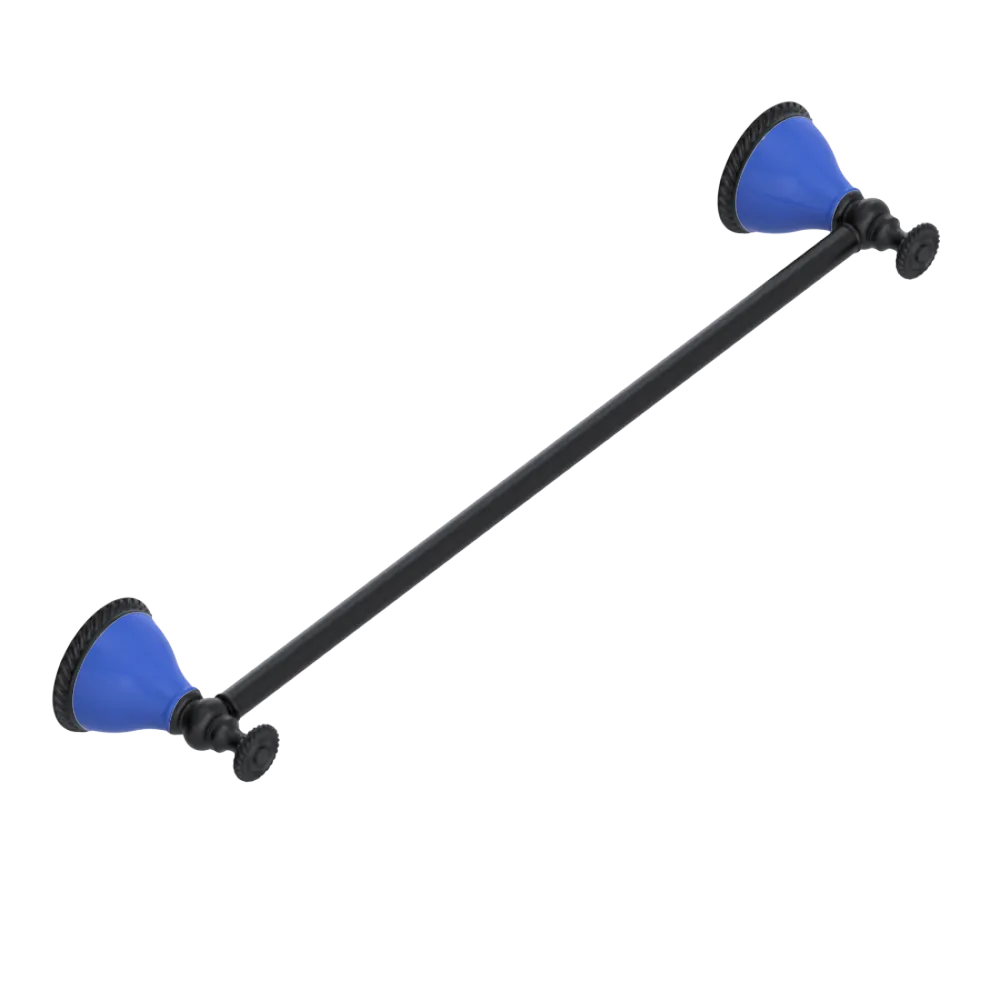 Rubinet Towel Bar 24" Matt Black