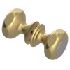Rubinet Shower Door Knob (set) Satin Brass