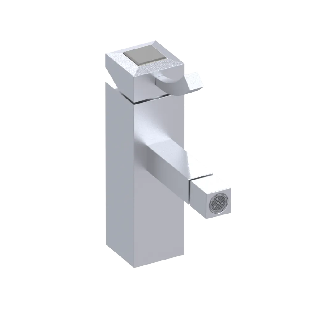 Rubinet Single Control Bidet Fitting (less drain) Satin Chrome