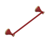 Rubinet Towel Bar 24" Maroon
