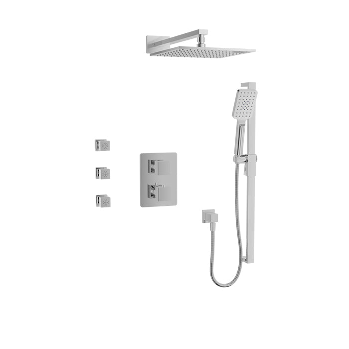 Baril Complete thermostatic pressure balanced shower kit