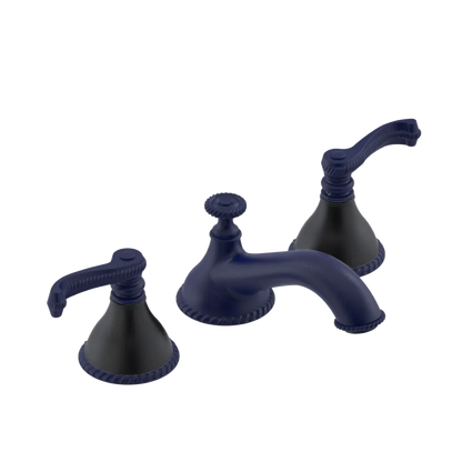 Rubinet Widespread Lav. Set. (less drain) Midnight Blue