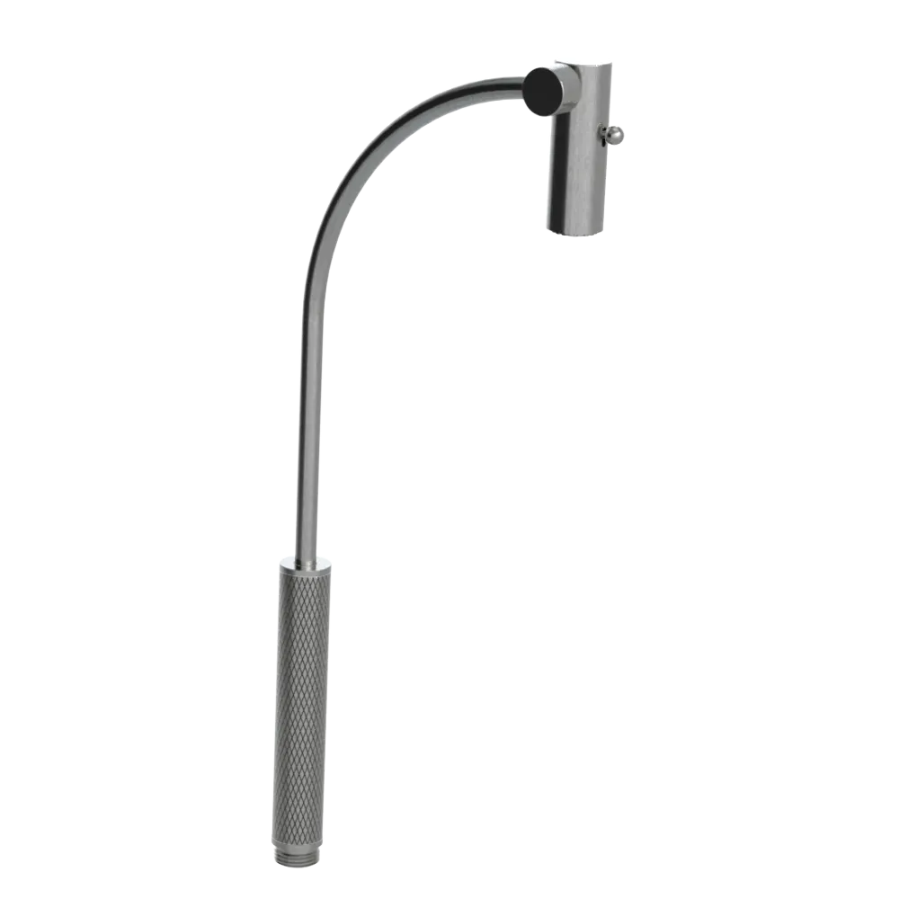 Rubinet Hand Held Shower Bidet Only Satin Nickel