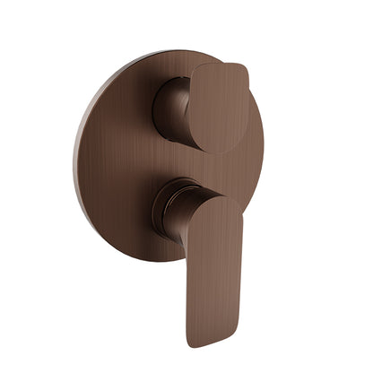 Baril Complete pressure balanced shower valve with 2-way diverter