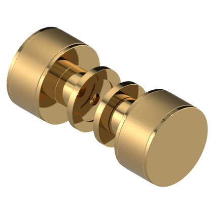 Rubinet Shower Door Knob (set) Gold