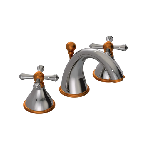 Rubinet Widespread Lav. Set. (less drain) Polished Nickel