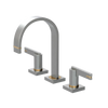 Rubinet Widespread Lav. Set. (less drain) Satin Nickel