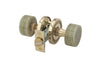 PAKISTAN GREEN ONYX Door Knob Passage Set 5102