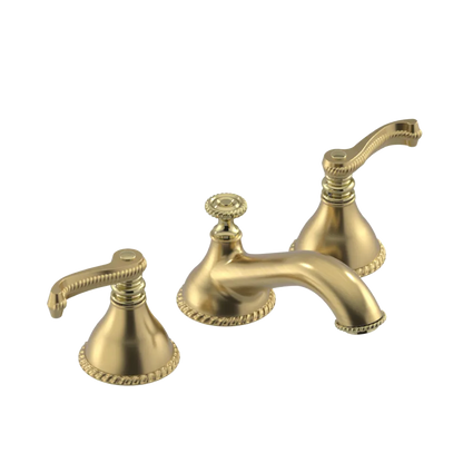 Rubinet Widespread Lav. Set. (less drain) Satin Gold