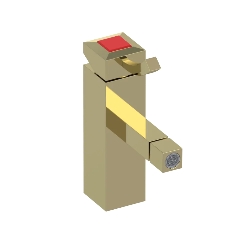 Rubinet Single Control Bidet Fitting (less drain) Gold