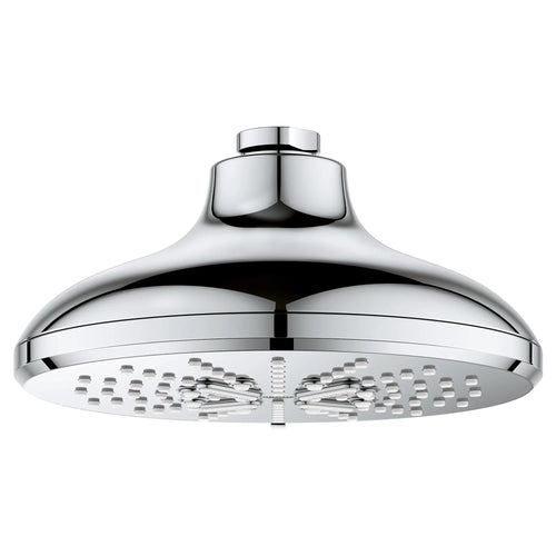 Grohe Rainshower Smartactive Shower Head, 6-1/2" - 3 Sprays, 1.75 Gpm (6.6 L/Min)