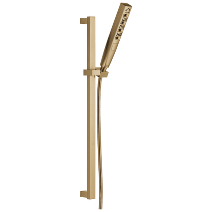 Delta Universal Showering - H2Okinetic® Hand Shower 1.75 GPM W/Slide Bar 4S In Lumicoat® Chrome