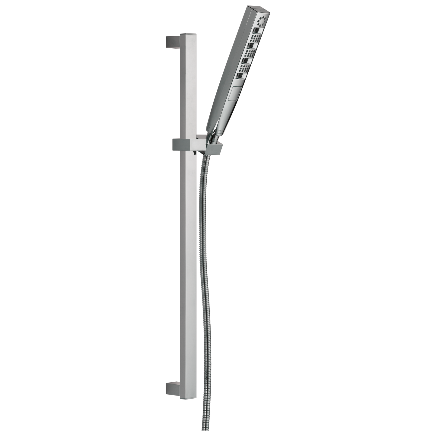 Delta Universal Showering - H2Okinetic® Hand Shower 1.75 GPM W/Slide Bar 4S In Lumicoat® Chrome