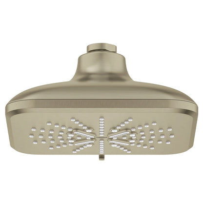 GROHE Rainshower SmartActive Shower Head, 6-1/2" - 3 Sprays, 1.75 GPM (6.6 L/min) – 26797 Brushed Nickel InfinityFinish