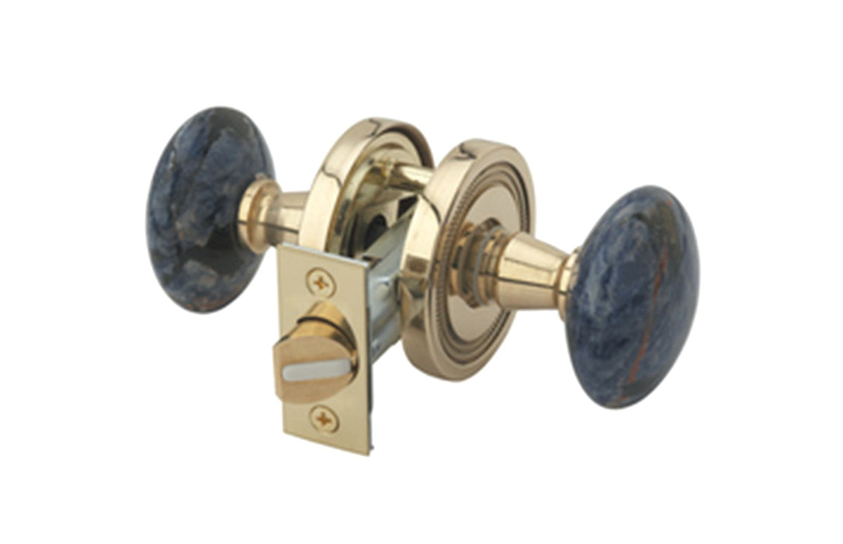 BLEU SODALITE Door Knob Passage Set 5122