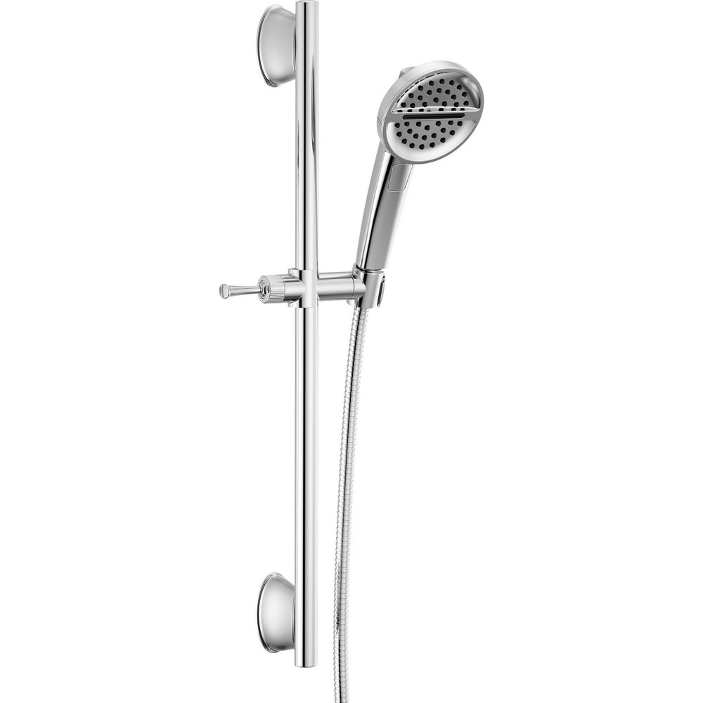 Delta 3-Setting Slide-Bar Hand Shower In Lumicoat Slide-Bar Shower