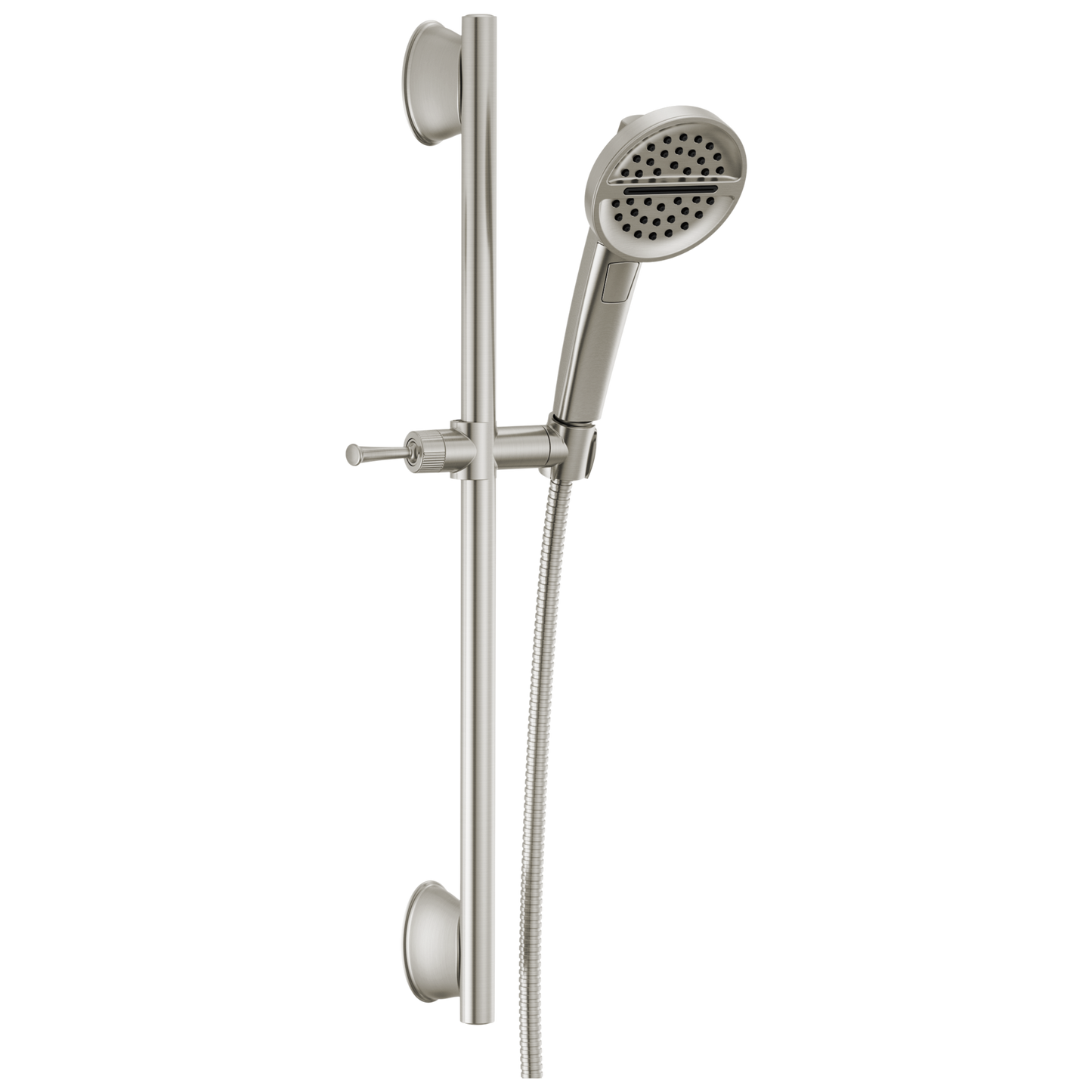 Delta 3-Setting Slide-Bar Hand Shower In Lumicoat Slide-Bar Shower