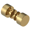 Rubinet Shower Door Knob (set) Gold