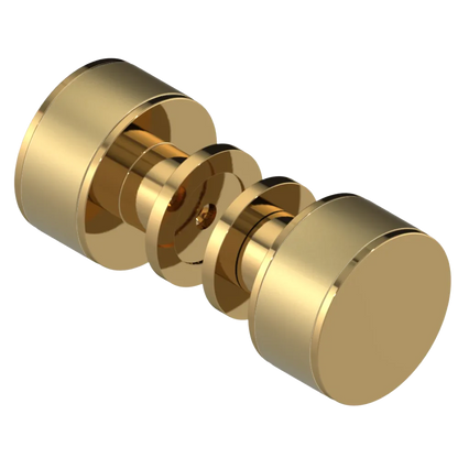 Rubinet Shower Door Knob (set) Gold