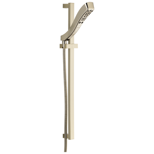 Delta Universal Showering - H2Okinetic® 4-Setting Slide Bar Hand Shower In Chrome