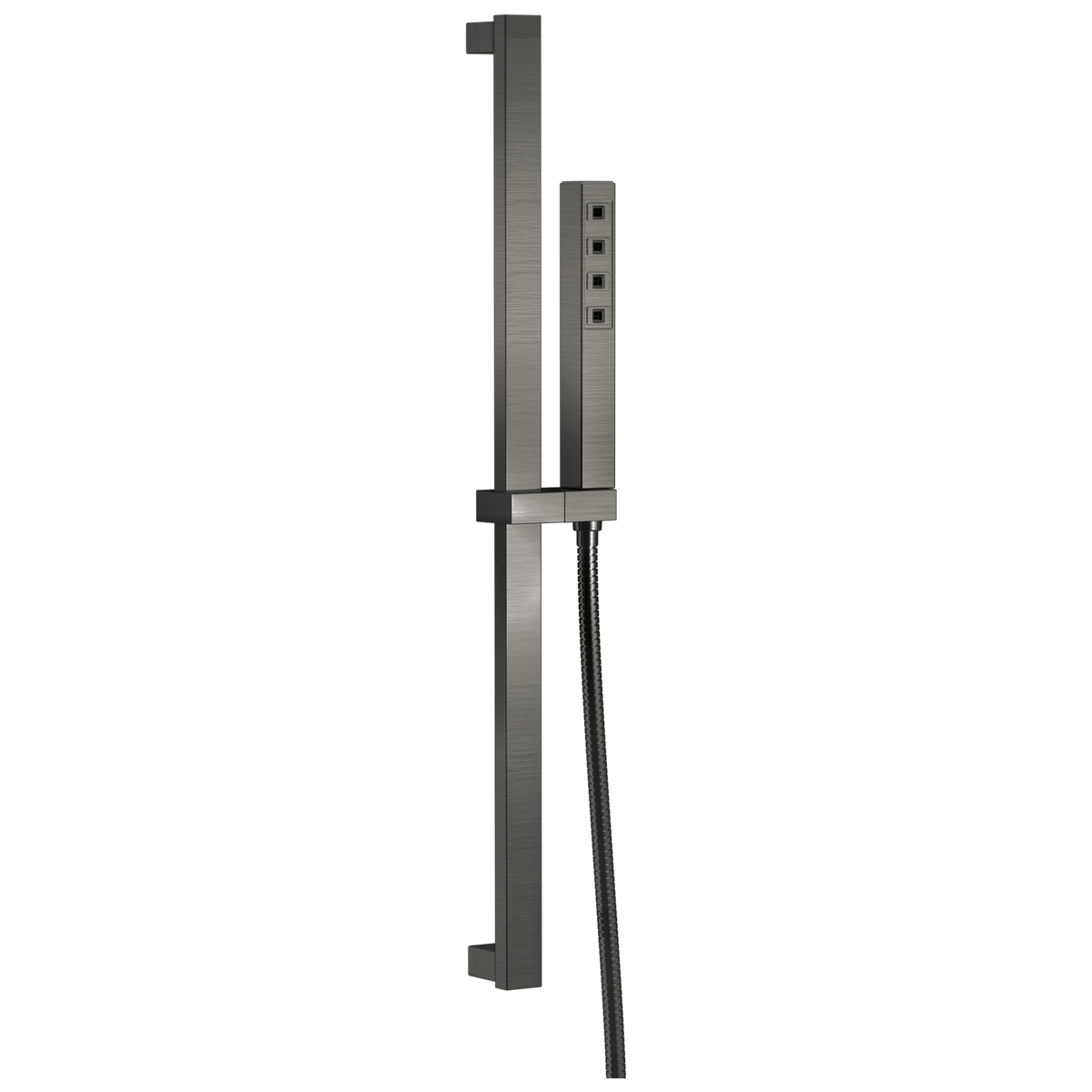Delta Universal Showering - H2Okinetic® Single-Setting Slide Bar Hand ...