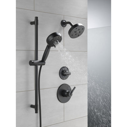 Delta 7-Setting Slide Bar Hand Shower with Cleaning