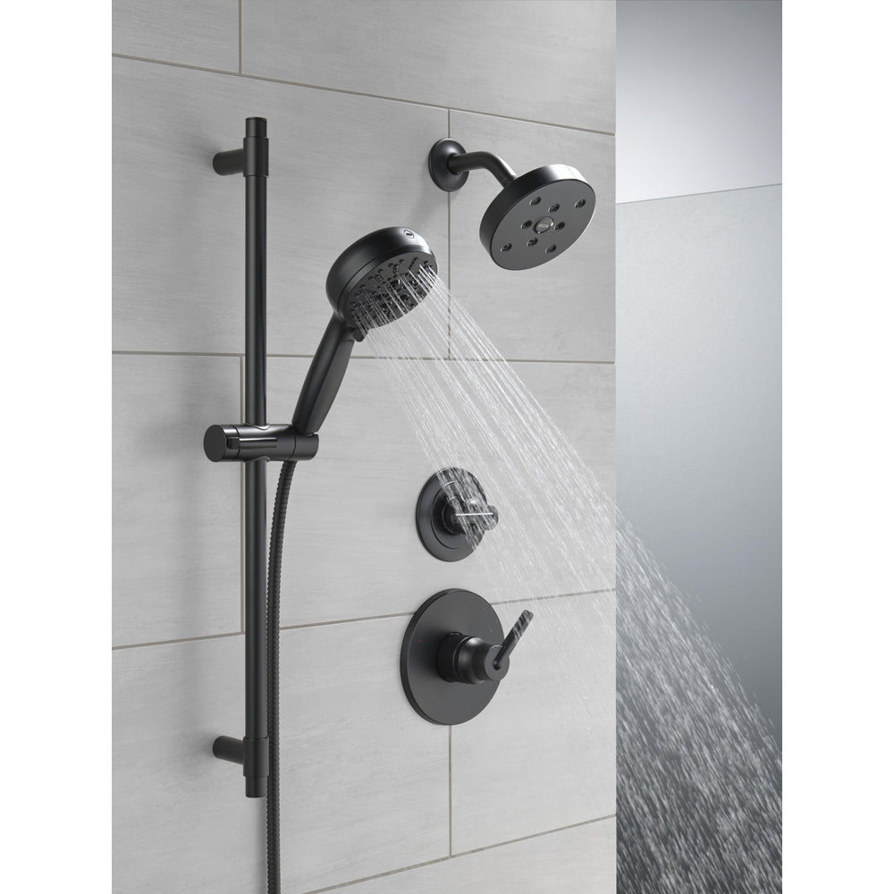 Delta 7-Setting Slide Bar Hand Shower with Cleaning